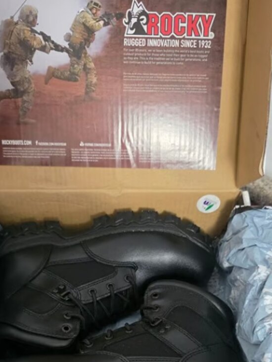 Rocky Alpha Force Size 8 (41) Men\'s Waterproof Composite Toe Boots -Never Worn main image 6